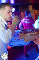 Презентация первой в мире клаббер-пиццы 'Celebrity', созданной Королевством пиццы совместно с клабберами города Красноярск.