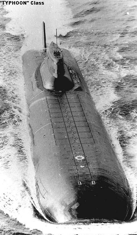 typhoon подводная лодка фото