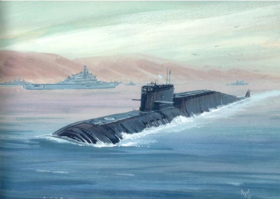 АПК 667 БДР подводная лодка фото