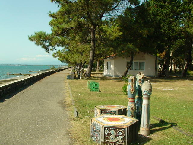 Абхазия. Очамчира. Набережная.