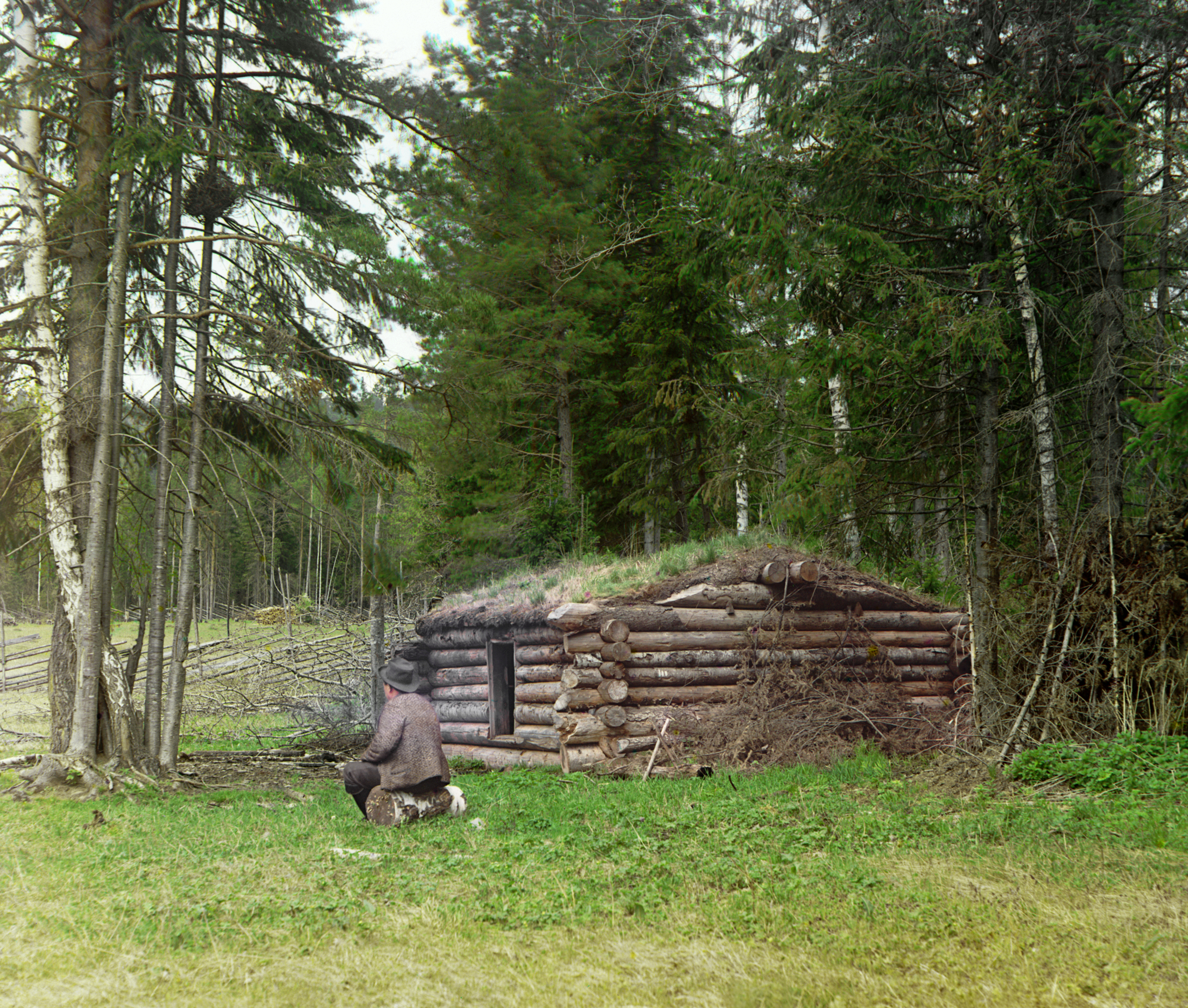 Дореволюционная Россия (оцифрованная, отреставрированная фотография).