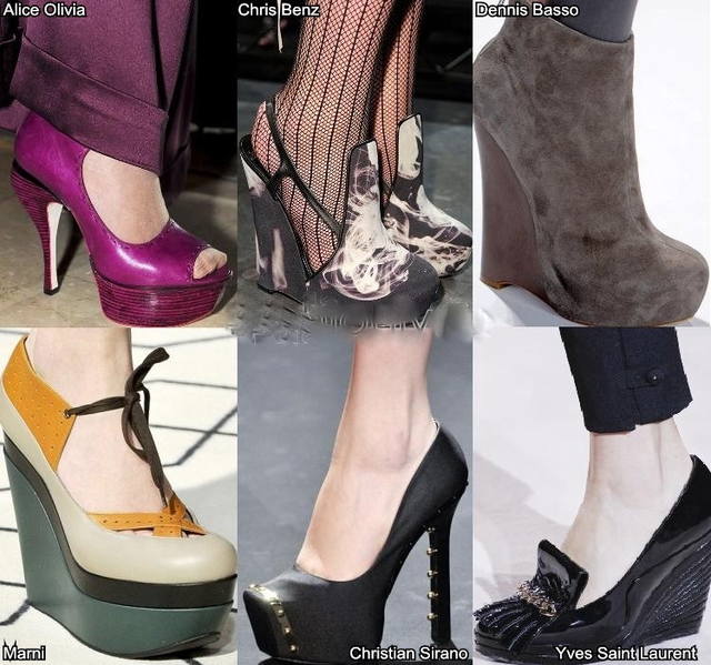 Обувь Prada осень 2011.Фото