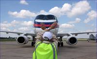 Ля Бурже - 2009, полёты. Sukhoi SuperJET 100