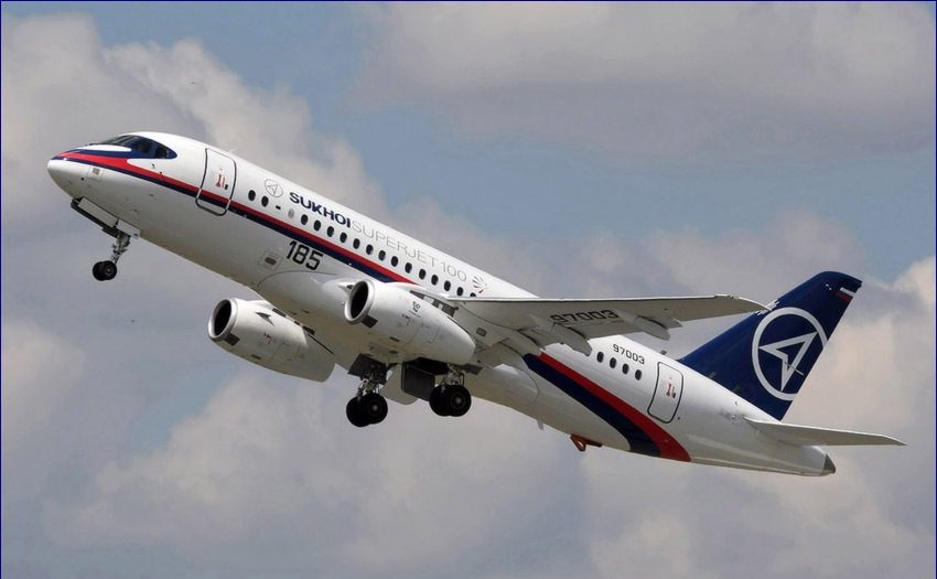Ля Бурже - 2009, полёты. Sukhoi SuperJET 100