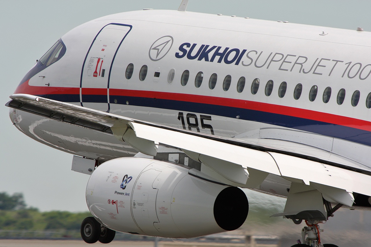 Ля Бурже - 2009, полёты. Sukhoi SuperJET 100