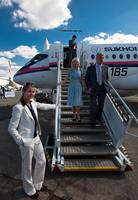 - 2009 год., Авиасалон ", Ля Бурже". SUPERJET.