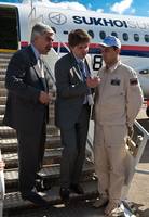 - 2009 год., Авиасалон ", Ля Бурже". SUPERJET.