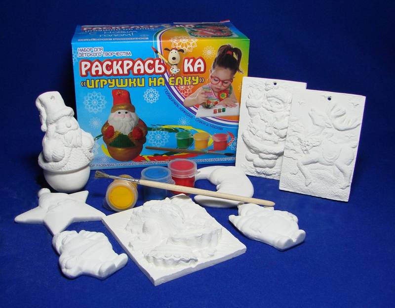 Фигурки для раскрашивания своими руками