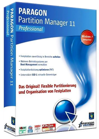 Paragon Partition Manager 11 Professional 10.0.17.13146 RUS Retail / Portable / Lite Portable / Silent install / (Boot CD's) - Boot CD WinPE / Boot CD linux-based [2011,x86\x64, RUS]