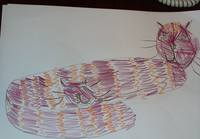 Кошка Барби с котенком