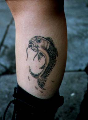 Фото и значение татуировки Рыба. Татуировка " Рыба. Рыбы. Рыбки. Карасик. Карасики. " значение в магии, фото. 207521