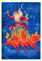 Советские новогодние открытки