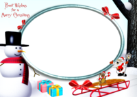 Рамки на Новый год.