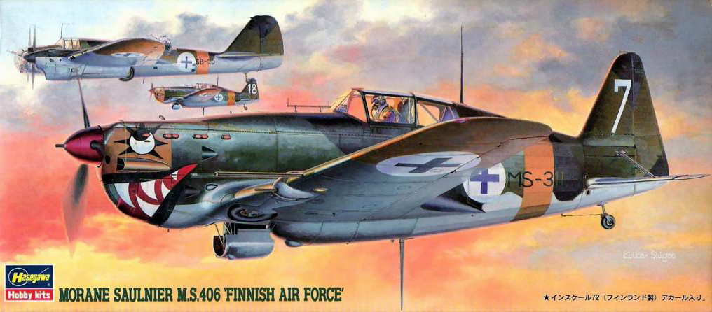 Morane Saulnier M.S. 406 Finnish Air Force