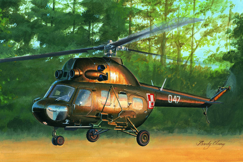 Mi-2US Hoplite gunship variant