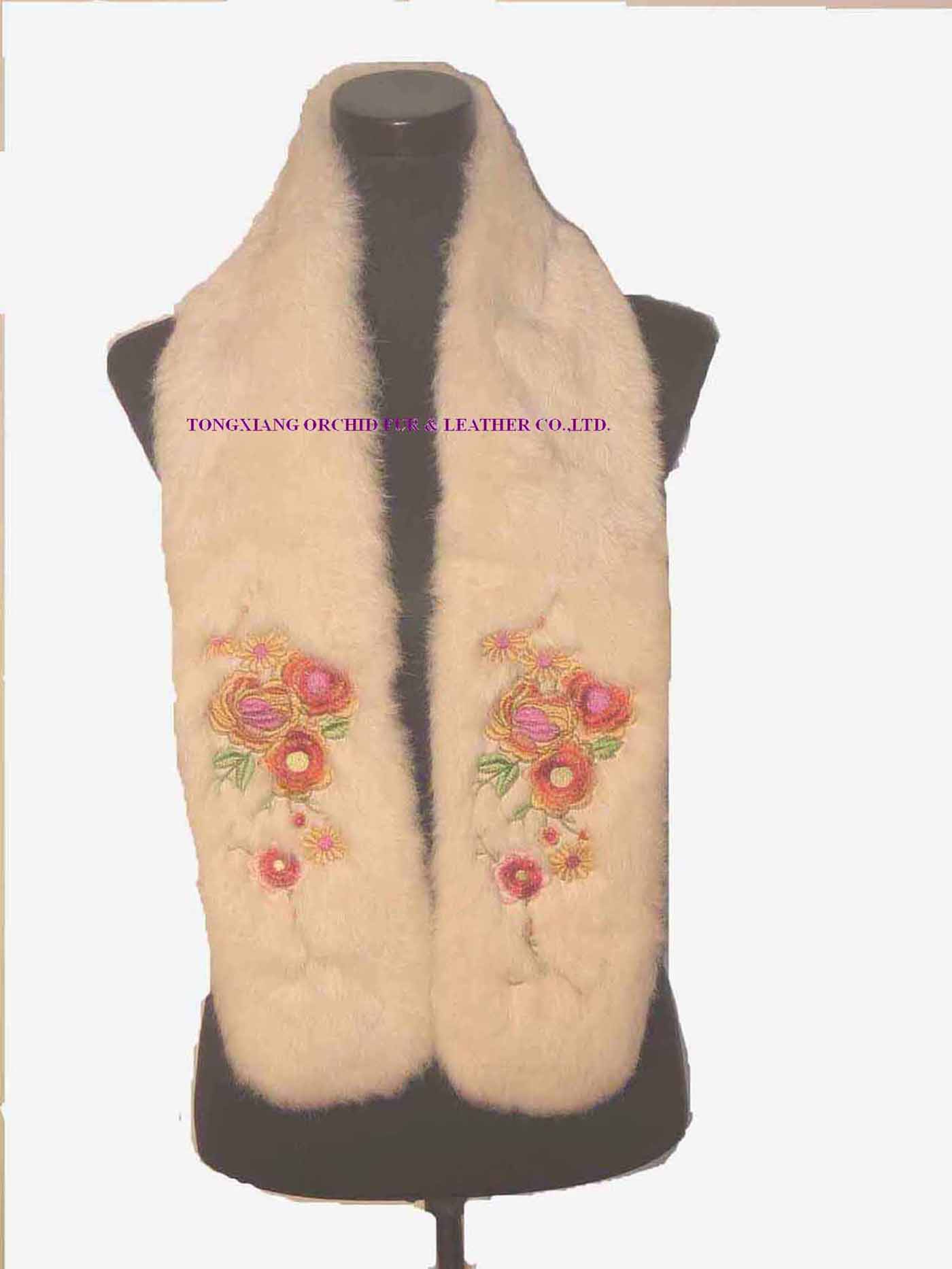 Rabbit-Fur-Embroidery-Scarf-ODS0749-