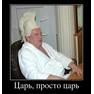 Демотиватор: Просто царь Жириновский. Выборы 2012