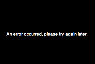 error