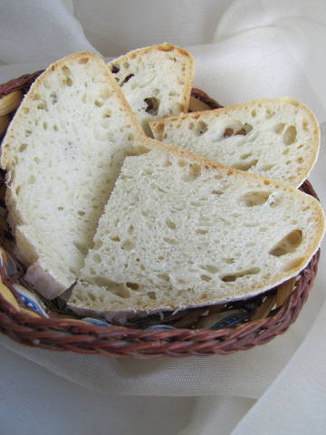 Пшеничный хлеб длительного брожения (духовка)
