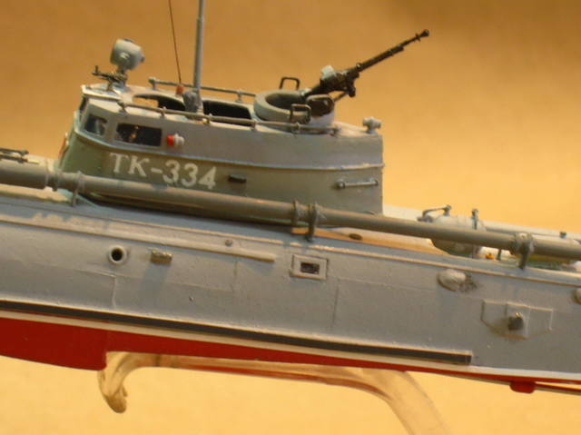 Г-5 советский торпедный катер (комплектная модель)