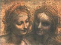 leonardo da vinci - virgin detail