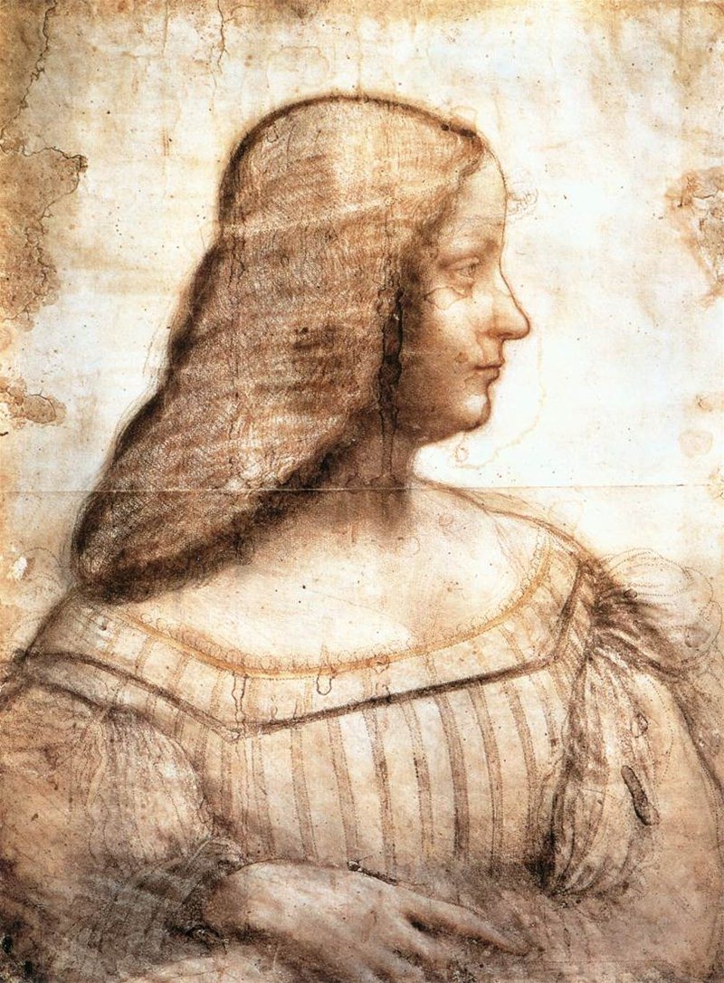 Leonardo da Vinci Isabella d-Este