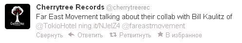 Cherrytree Records cherrytreerec в Твиттере