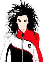 bill kaulitz vector by raykugen-d5dh2lf