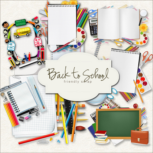 Scrap kit - School Accessories Scrap kit - School Accessories