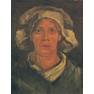 1885 Head of a Peasant Woman with White Cap version 2