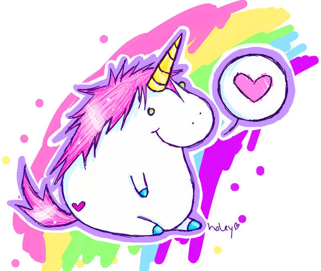 FAT UNICORN by sprinklexeater