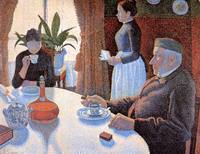 Paul Signac - The breakfast Sun