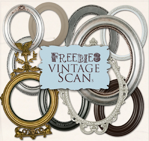 Collection of Classic Oval Frames