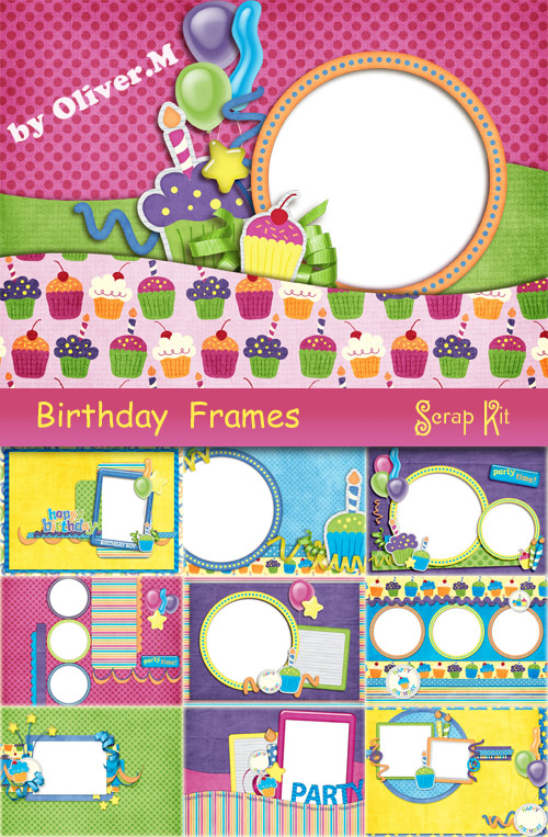 Quick Pages - Children's Frames for Birthday