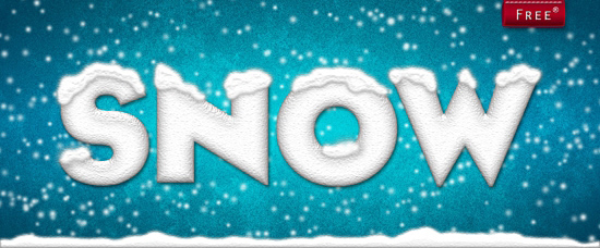 Snow Style for Photoshop Snow Style for Photoshop