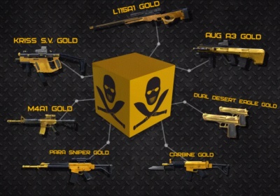 Gold оружие