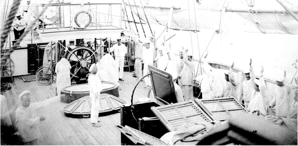 Моряки с Забияки, Порт-Артур, 1902 год