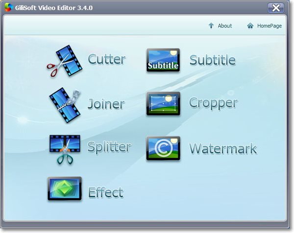 GiliSoft Video Editor 3.4.0 Portable