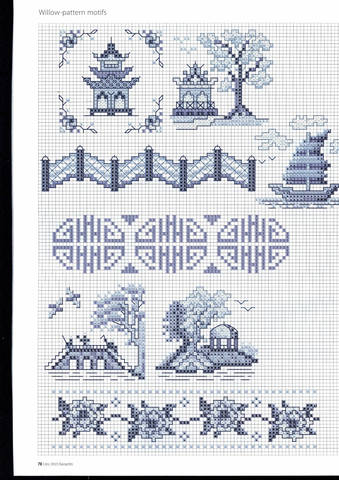 Oriental Cross stitch favourites Spring 2012 0068