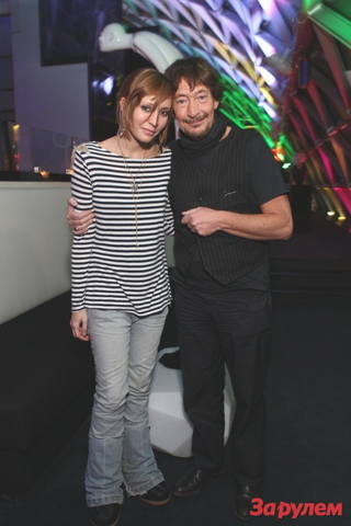 февр2010 Chris Rea with his daughter Josephine 575x862
