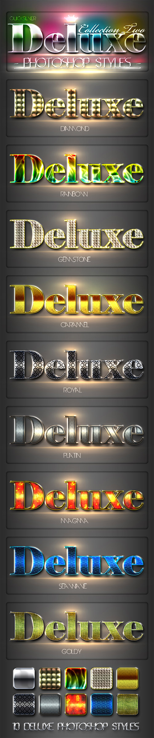 Deluxe Styles for Photoshop Deluxe Styles for Photoshop