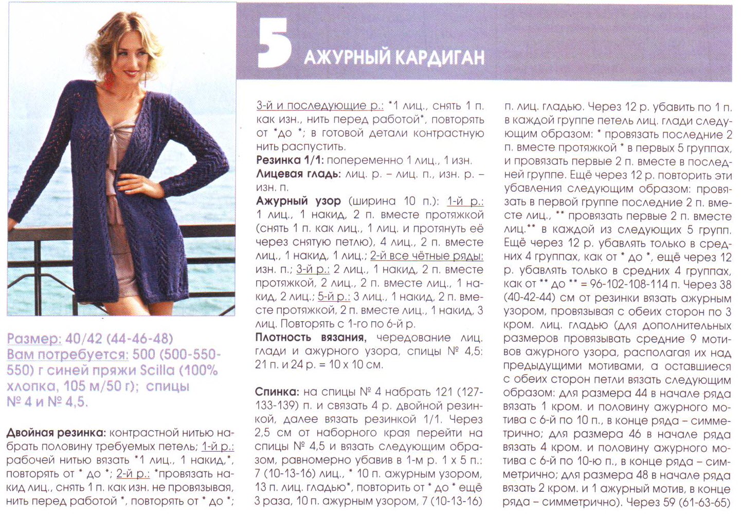 Ажурный кардиган спицами схемы с описанием фото Ажурный кардиган спицами схемы с описанием фото