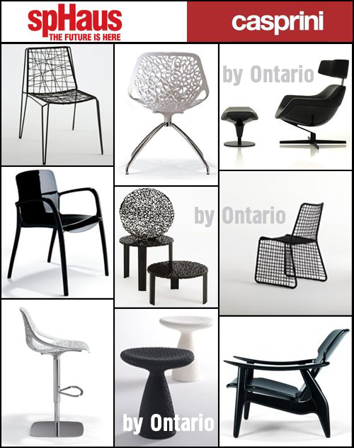3D models of Furniture Casprini & SpHaus