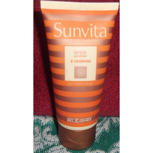 Крем для загара в солярии Санвита - Белкосмекс