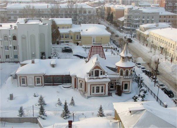 самара зимой