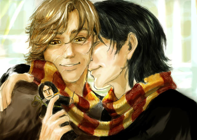 Moony and Padfoot winter