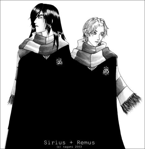 Winter Sirius and Remus