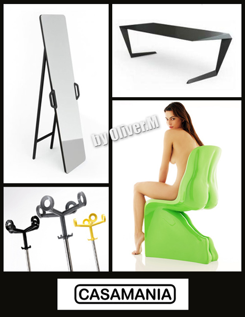 3D models of Furniture Casamania 3D models of Furniture Casamania