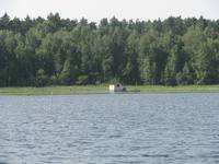 Баня на озере