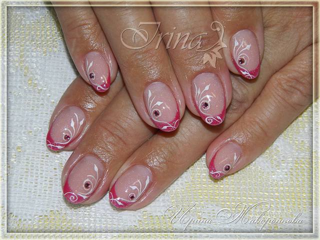 Рисунки на очень короткие ногти Рисунки на очень короткие ногти